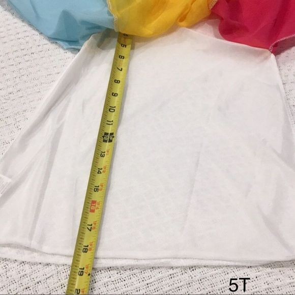 Rainbow Chiffon Sheath Sun Dress (12m-5T) - Picture 7 of 8